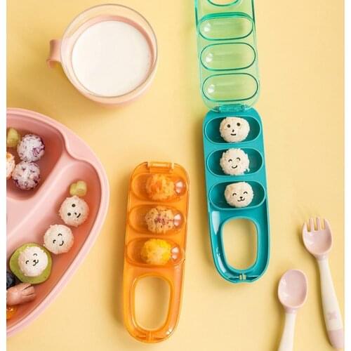 Rice Ball Mold Simple Creative Plastic Household Kids Sushi Maker for Home