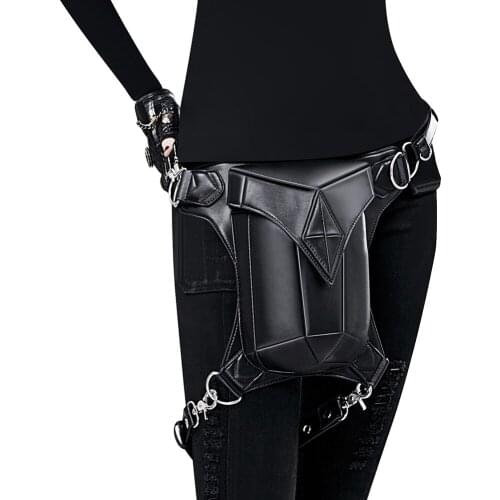Luxury Women Men Halloween Leg Bag Waist Packs Fanny Pack Belt Military Travel Motorcycle Multi-purpose Messenger Shoulder Bags