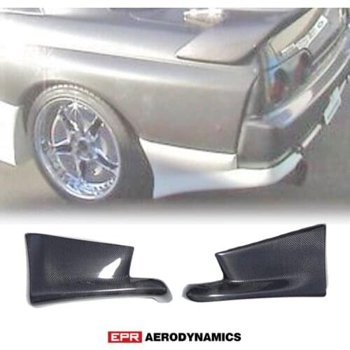Carbon Fiber Glossy Finished For Nissan Skyline R32 GTR TS Style Rear Spat Aprron Car accessories Exterior Body kits