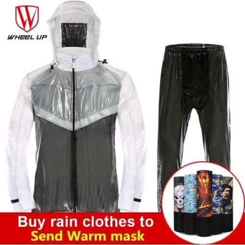 Waterproof Cycling Jersey MTB Bike Riding Motorcycle Bike Jersey Anti-Sweat Reflective Men Ultralight Cycling Clothing Raincoat