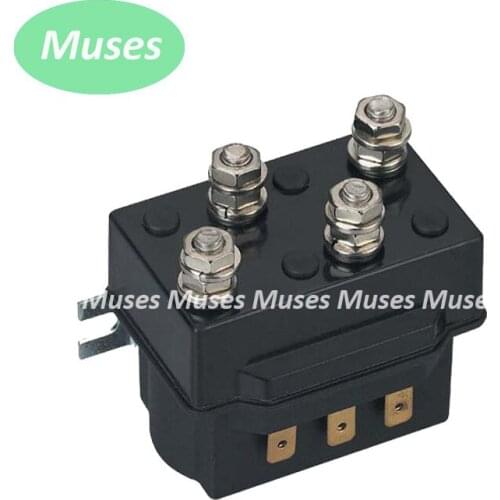 High Quality Factory Supply 12V DC Reversing Contactor 200A contactor use for auto electric winch,ships , trains
