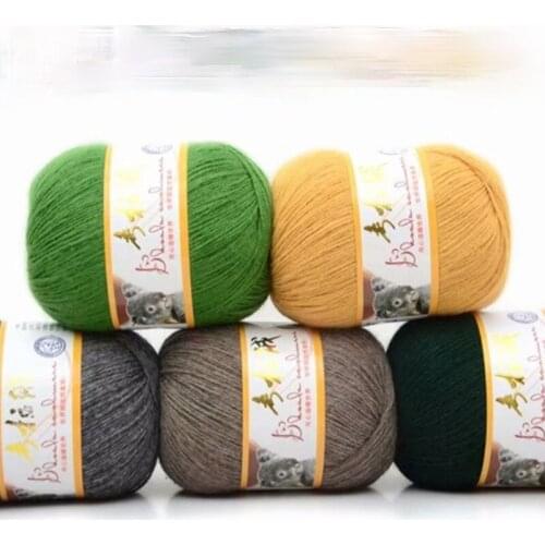 1pcs High-end Wool Nap Line 50+20g Koala Dai Diao Jade Velvet Hand-woven Cashmere Line.0