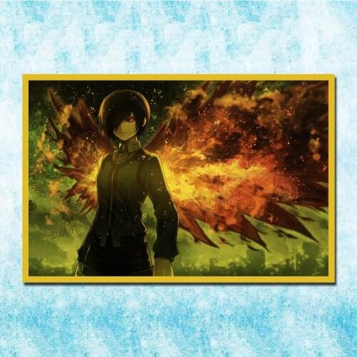 Japanese Anime Tokyo Ghoul Art Silk Poster Canvas Retro Print For Home Room Decor-049
