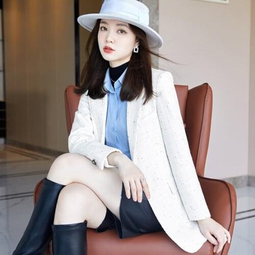 Ladies Office Work Wear Long Sleeve Blazers Jackets Coat Formal Professional OL Styles Business Work Wear Blaser Outwear Tops