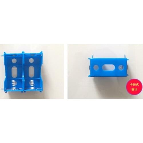 100pcs Blue Electrical equipment Experimental Physics D Size Battery Packs Battery Cases