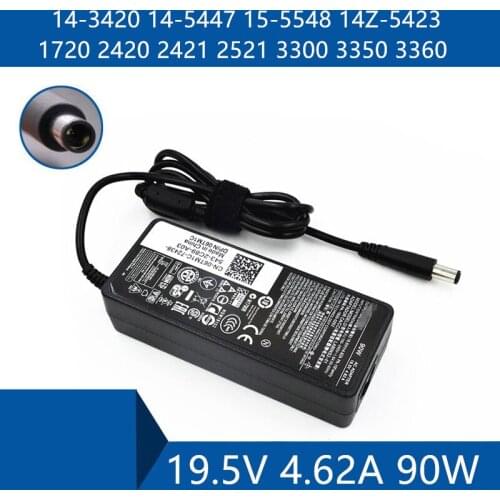 Laptop AC Adapter DC Charger Connector Port Cable For Dell 14-3420 14-5447 15-5548 14Z-5423 1720 2420 2421 2521 3300 3350 3360