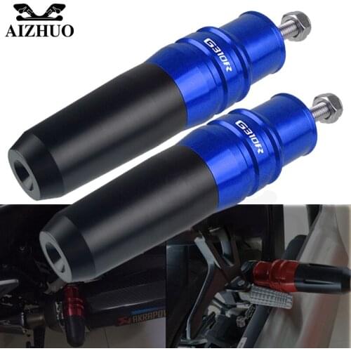 Motorcycle CNC Accessories For BMW G310R G310GS Crash Pad Exhaust Sliders Crash Protector G310 R GS G 310R 310GS 2017 2018 2019