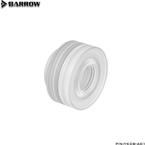 Barrow G1/4" Acrylic PMMA Through Board Water Injection Port Joint YKCB-A01