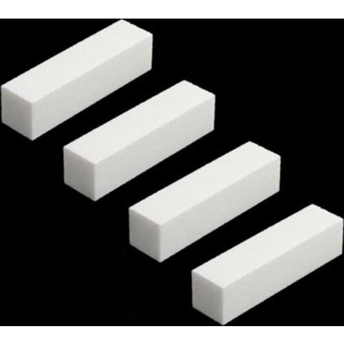 1/5/10Pcs Nail Polishing Block DIY Manicure Tool Polish Gel Nail White Sanding Reusable Nail Art Equipment Polishing Tool
