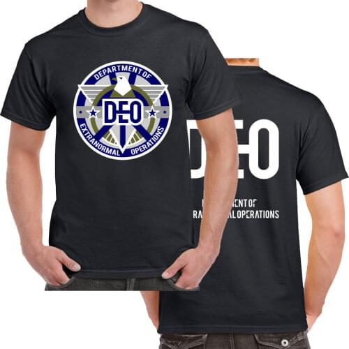 The Department of Extra Normal Operations DEO T shirt men two sides casual gift tee USA Size S-3XL