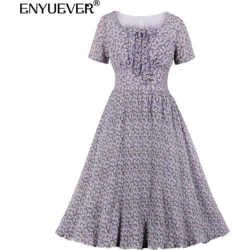 ENYUEVER Short Sleeve Dresses