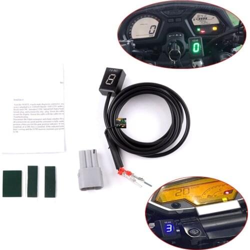 Ecu Plug Mount 6 Speed Gear Display Indicator 1-6 Level Gear Indicator For Suzuki V-Strom DL650 04-11 DL1000 04-13 DL 650 1000