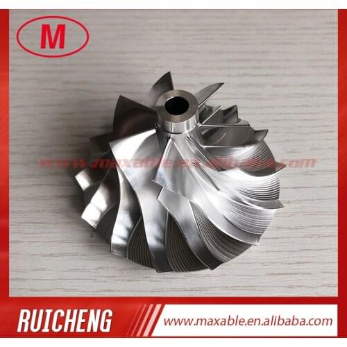 K27 44.30/73.88mm 7+7 blades5327-123-2228 milling/aluminum 2618/billet compressor wheel for 5326-988-6016/6094/6035/5326-710-006