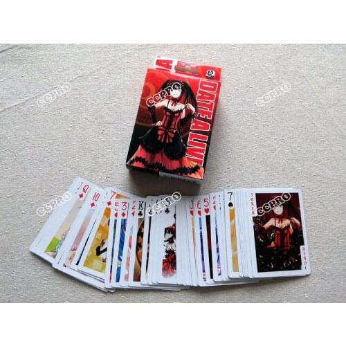 Anime DATE A LIVE Poker Cards/bridge Cards/desk Cards of Yoshino/Kurumi/Tohka