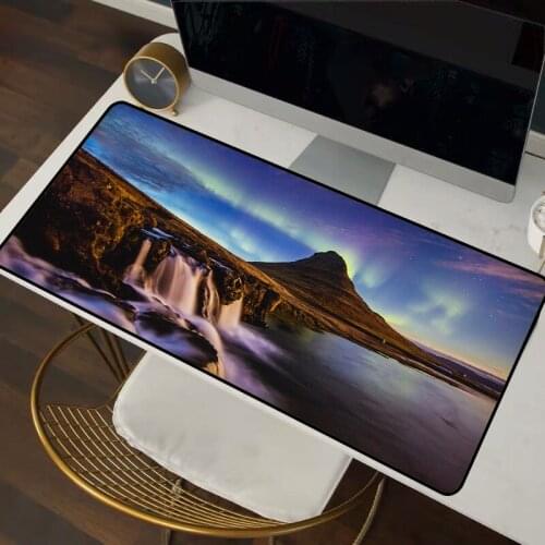 MRGLZY landscape mouse pad big gaming accessories pad waterproof non-slip computer keyboard desk mat household carpet mat xxl