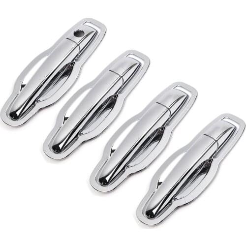 Door Handle Bowl Cavity Cover For Jeep Grand Cherokee 2011 2012 2013 2014 2015 2016 2017 Chrome ABS Molding Trim
