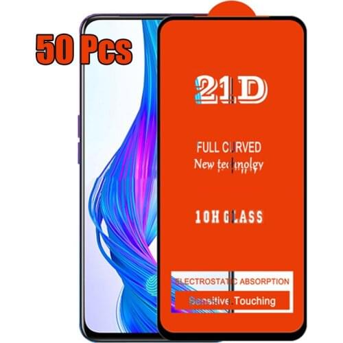 50pcs 21D Full Glue 9H Tempered Glass Screen Protector Guard Film For Xiaomi Mi 11 Lite 11X Pro 11i 10i 10 10T F3 GT A4 M4 X3