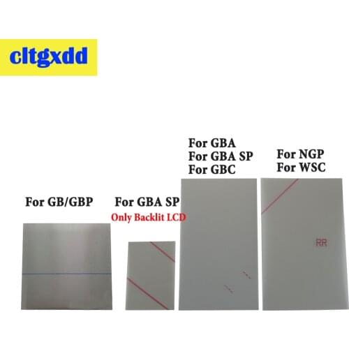 1pc For Gamboy GB GBP Backlit Screen Modify Part Polarizing film For GBA GBC GBASP NGP WSC Polarized Polarizer Filter Film Sheet