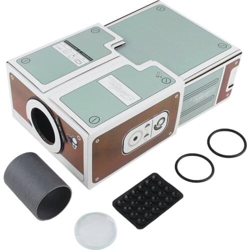 2021 HOT Second Generation Compact DIY Smart Phone Digital Home Theater Entertainment Projector Easy Installation