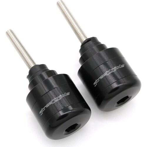 Motorcycle Handlebar Grips Handle Bar End Fit For Triumph Street Triple R 2009 2010 2011 2012 2013 2014 2015 2016 2017 2018 2019