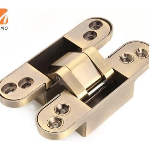 Concealed Mortise Hinge for Gate Door Cupboard Furniture Hardware Set 180 Degree 19*95mm Full Stainless Steel 30 -45days 5 Years