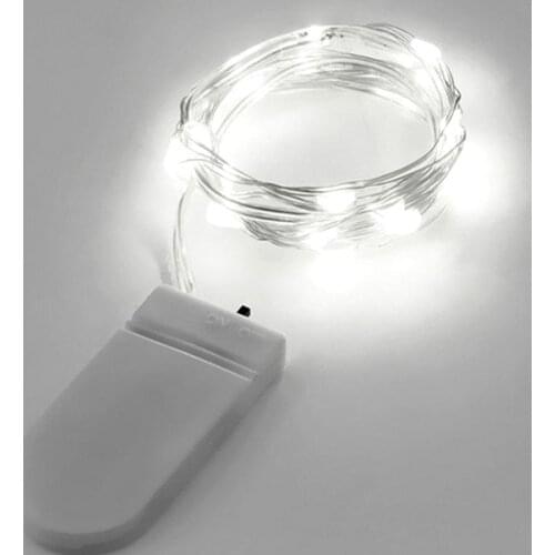 Led Fairy Lights Battery Operated with 20 Micro Leds On Silvery Copper Wire led string light for DIY Wedding Centerpiece