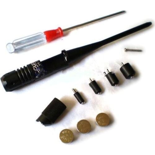 Tactical scopes red laser sight Laser Boresighter for .22 to .50 Caliber BS-17B