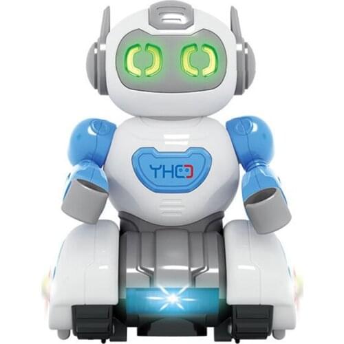 Smart Space Dazzling Music Robot LED Light Electric Dancing Space Walking Robot Toy Educational Toys for Boys Kids Gift
