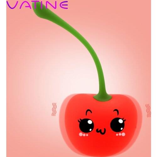 VATINE Vagina Balls Sex Toys for Women Clitoris Stimulator Kegel Ball Cherry G-Spot Vibrators Vibrating Egg