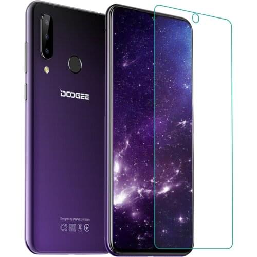 2PCS For Doogee N20 Tempered Glass Protective High Quality FOR DOOGEE Y9 Plus Screen Protector Glass Film Cover