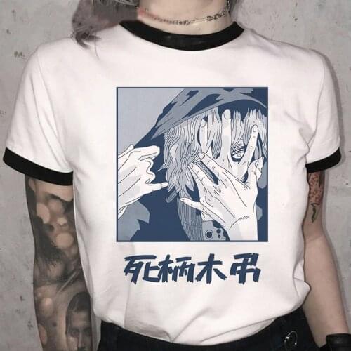 My Hero Academia T Shirt Women Kawaii Cartoon Himiko Toga Graphic Tees Unisex Funny Anime Boku No Hero Academia T-shirt Female