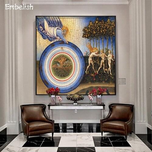 1 Pieces Creation Of The World Modern Home Decor Large Wall Posters For Living Room HD Print On Canvas Oil Paintings Artworks