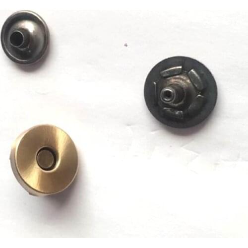 14mm RIVET Magnetic Snaps button Antique Brass 200 sets