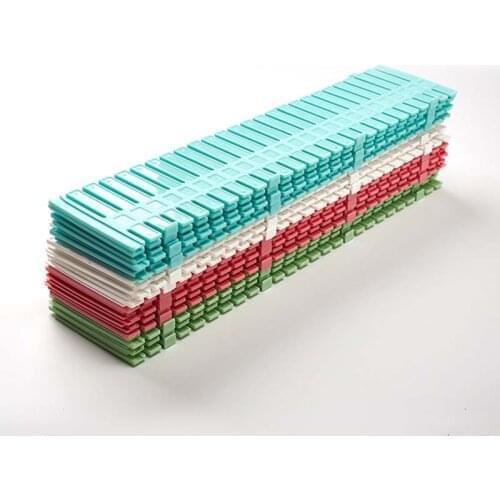 2/4pcs Plastic DIY Grid Drawer Adjustable Separator Divider Cabinet DIY Grid Household Necessities Storage Organizer Tools