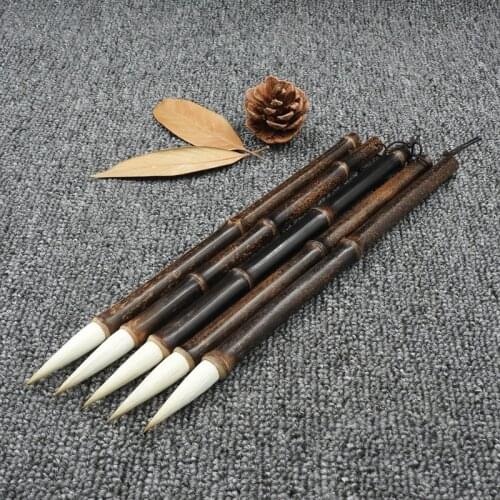 3pcs Chinese Calligraphy Pen Multiple Hair Large Regular Script Writing Brushes Chinese Painting Brush Calligraphi Tinta China