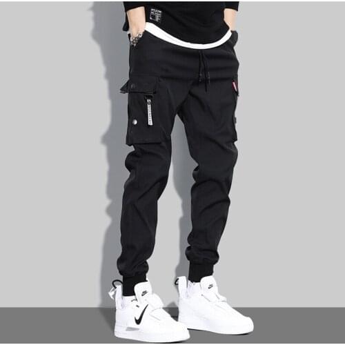 2021 Fashion Casual Streetwaer Jogging Pants Men Harajuku Hip Hop Harem Pants for Male Korean Clothes Punk Tracksuit Trousers
