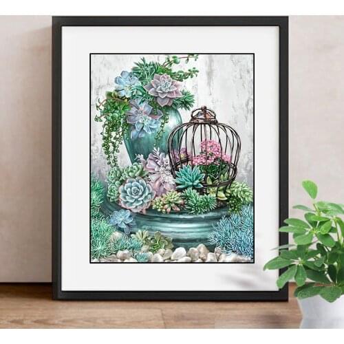 Diamond Embroidery Cross Stitch Flower Diamond Painting 5d Diamond Mosaic Rhinestones Picture Decoration Home Resin Drill