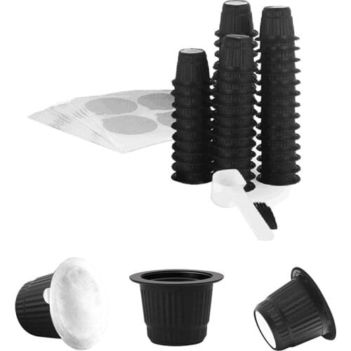 BMBY-for Nespresso Coffee Capsule with Foils Lid Espresso Disposable Filter Pod Aluminum Foils Cover Coffee Maker Machine