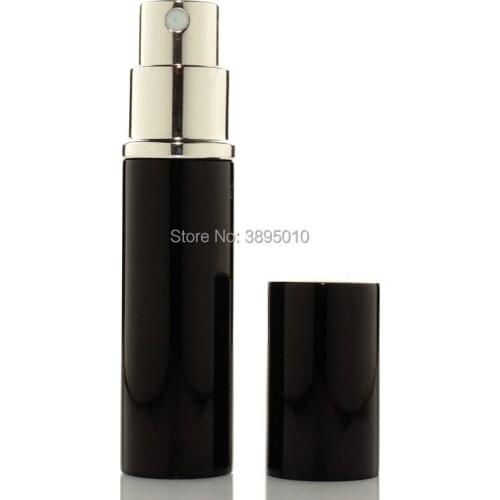 Black Aluminum Pump Sprayer Bottle Lotion pump Sprayer Used for Essential Oil Bottle F594