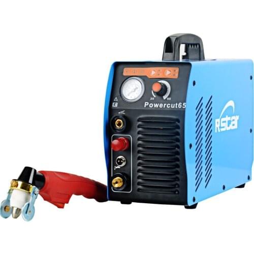 Rstar Digtal Igbt Inverter PFC Tech Powermax65 Plasma Cutter Welding Machine Cutting thickness 20mm