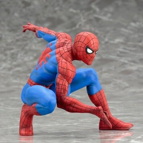 Disney Marvel the Amazing Spider-Man Figures With Base Action Figure Anime Toys model for Children New Year Christmas Gift