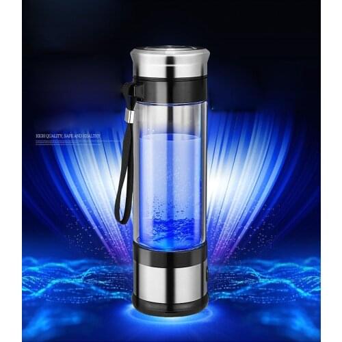 Rich Hydrogen Water Generator Electrolysis Energy Hydrogen-rich Antioxidant ORP H2 Water Ionizer Healthy Bottle 350ml