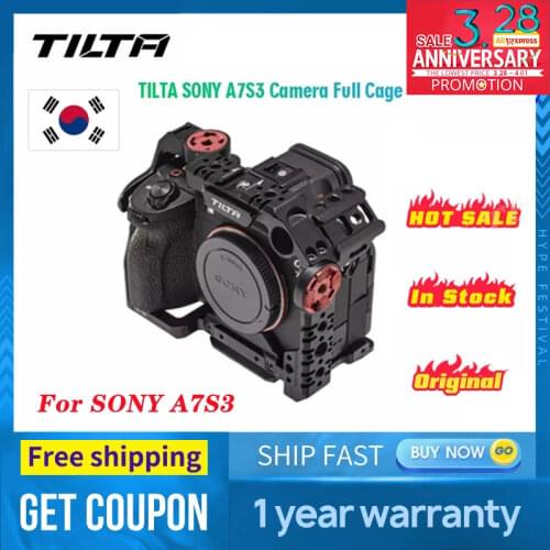 TILTA Camera Rig for Sony A7sIII Cage Full Half Cage Basic Lightweight Professional Camera cage for SONY A7S3 A7s III Tiltaing