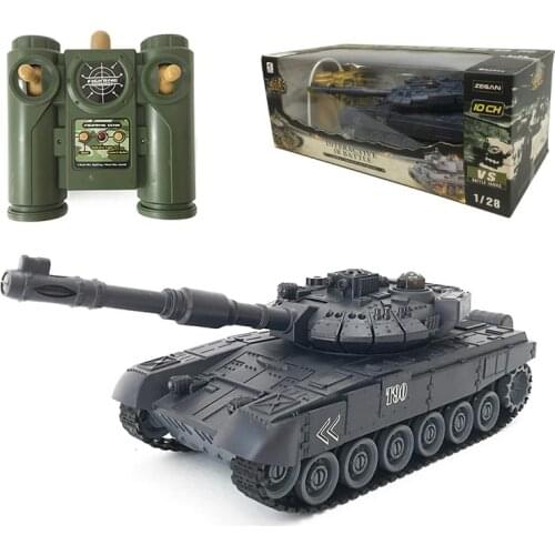 T-90 Remote Control War Tank 2.4G 9CH Rc Tank With Sound And Light 1/28 scale Tank Tops Best Christmas Gifts For Children