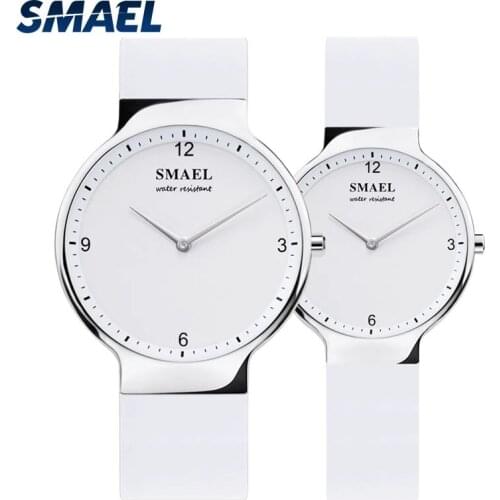 SMAEL Simple Fashion Casual Quartz Mens Watches Couple Models Top Girl Gifts Waterproof Function