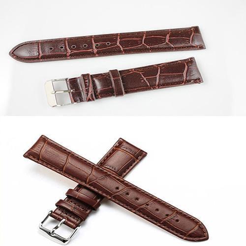 Men Women Vintage Luxury Faux Leather Adjustable Watch Strap Buckle Band