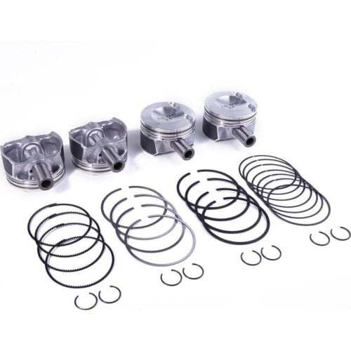 06H 107 065 AM Pistons & Rings Assembly Set 82.5mm Pin 21mm For A-udi A3 TT Passat EOS 2.0 TFSI 06H107065AA 06H107065AM