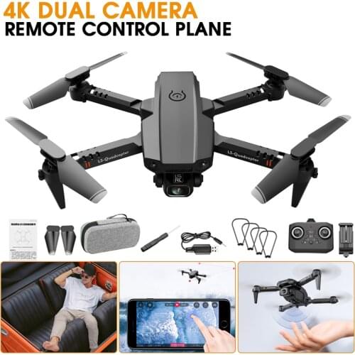 GUM 2021 NEW XT16 Drone HD 4K Dual Camera WIFI FPV Hight Hold Mode Track finger Foldable Arm Quadcopter RC Dron For Kids Gift