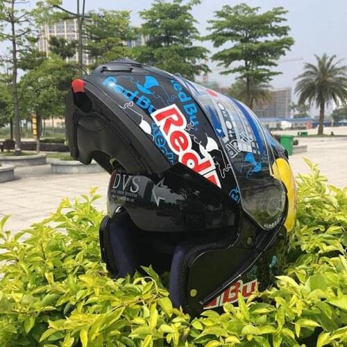 Flip Up Full Face Helmet Double Lens Motorcycle Helmet Sunglasses Men And Women Knight Helmet Price Ultra High-End Safety Helmet