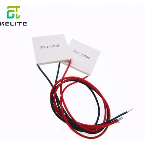 1pcs 100% New the cheapest price TEC1 12705 TEC 1 12705 42.5W 15.4V 5A TEC Thermoelectric Cooler Peltier (TEC1-12705)